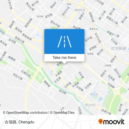 合瑞路 map