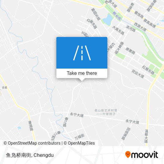 鱼凫桥南街 map