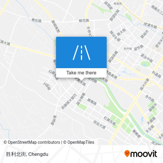 胜利北街 map