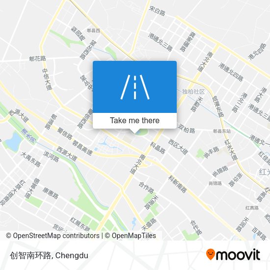创智南环路 map