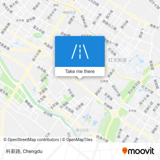 科新路 map