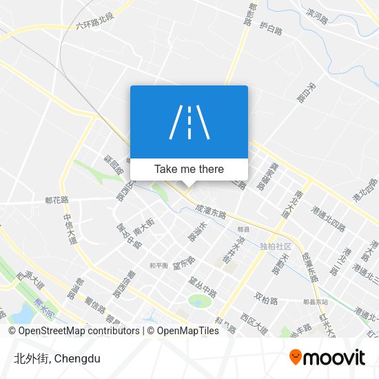 北外街 map
