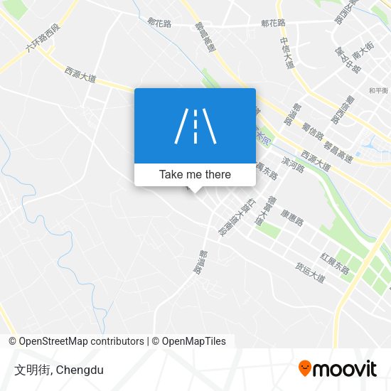 文明街 map