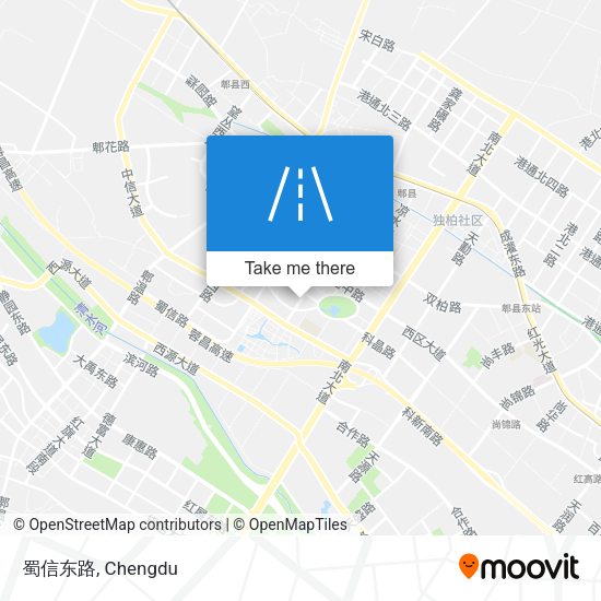 蜀信东路 map