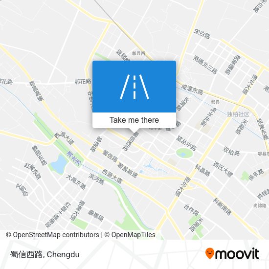蜀信西路 map