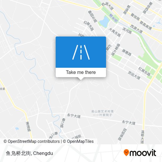 鱼凫桥北街 map