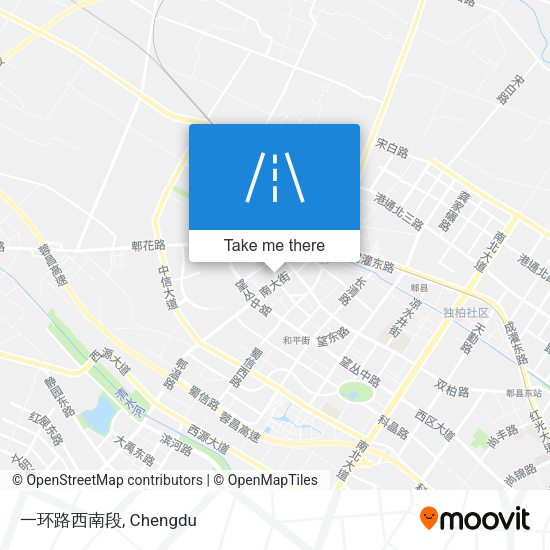 一环路西南段 map