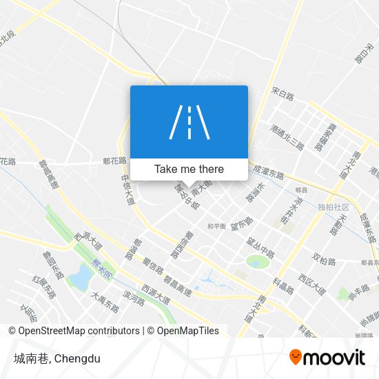 城南巷 map