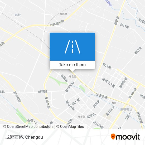 成灌西路 map