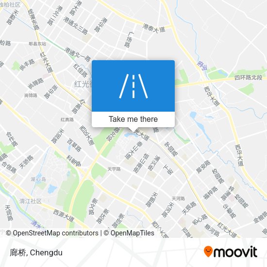 廊桥 map