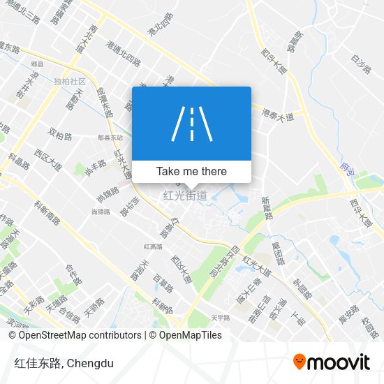 红佳东路 map