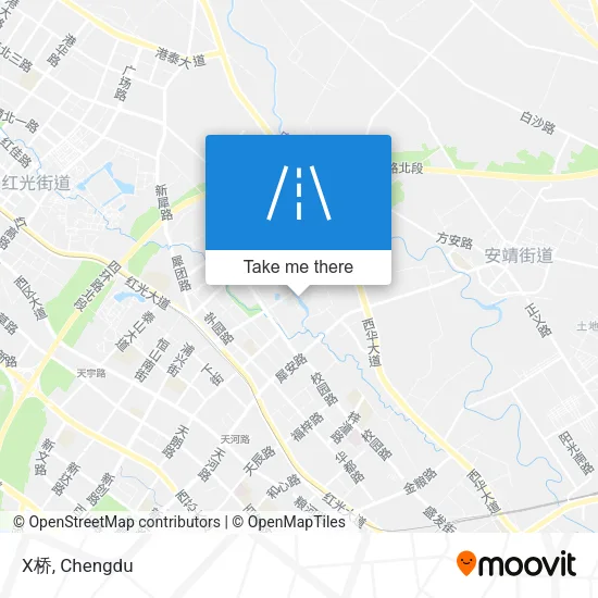 X桥 map
