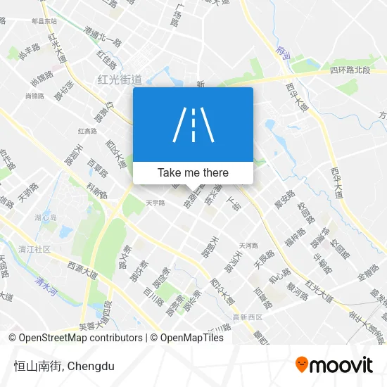 恒山南街 map