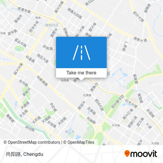 尚阳路 map