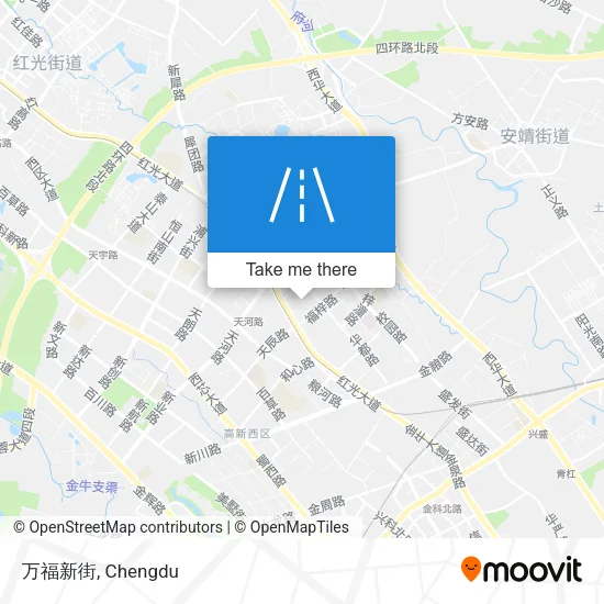 万福新街 map