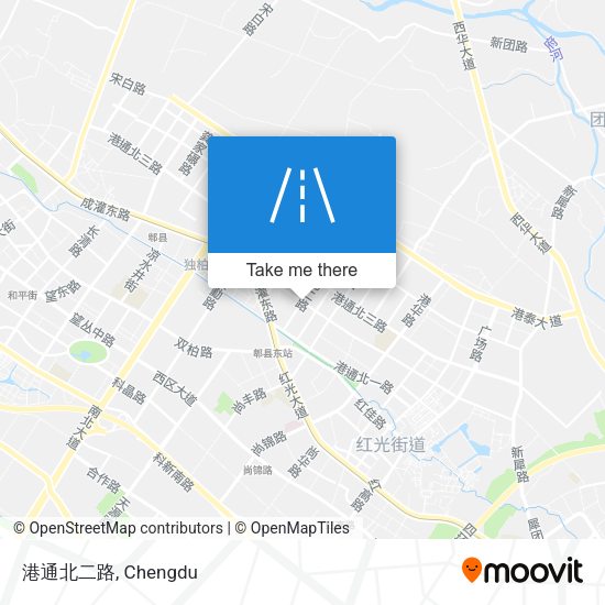 港通北二路 map