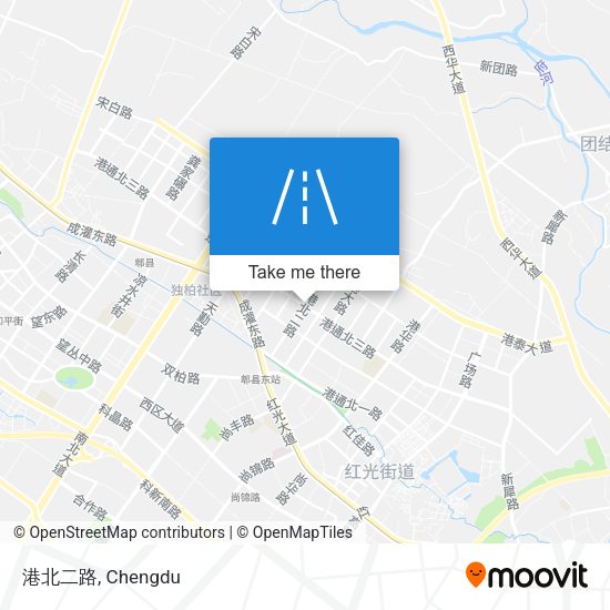 港北二路 map