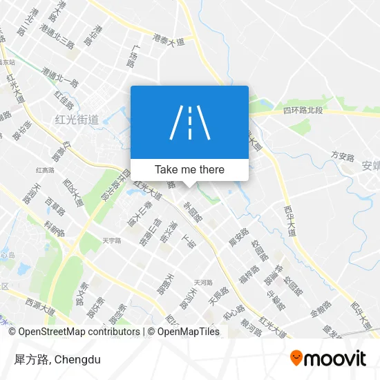 犀方路 map