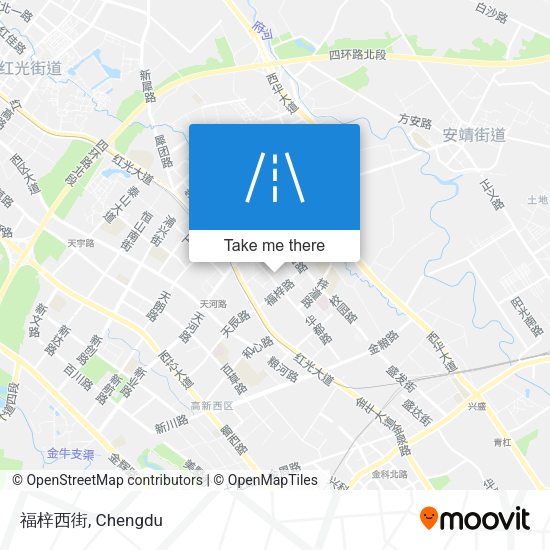 福梓西街 map