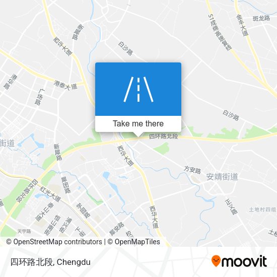 四环路北段 map