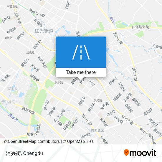 浦兴街 map