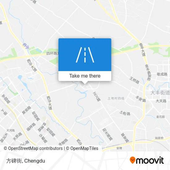 方碑街 map