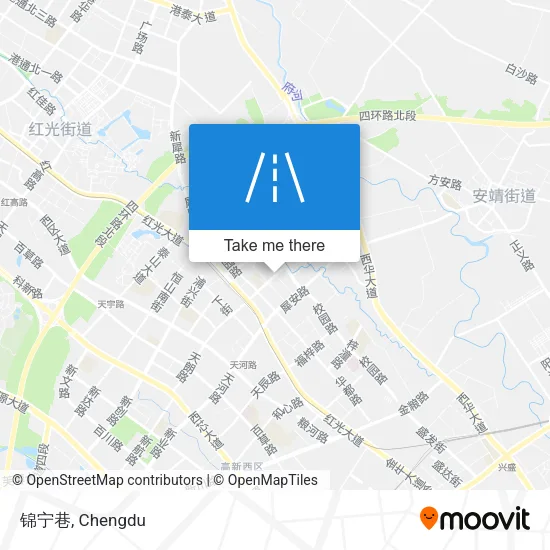 锦宁巷 map