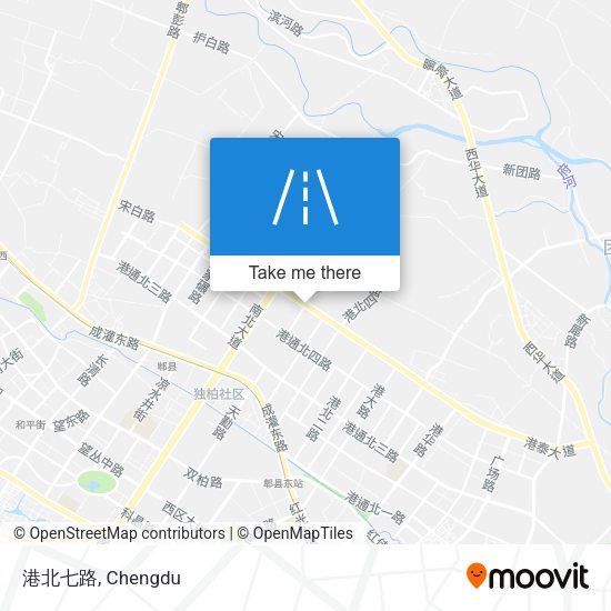 港北七路 map