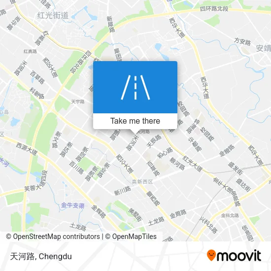 天河路 map