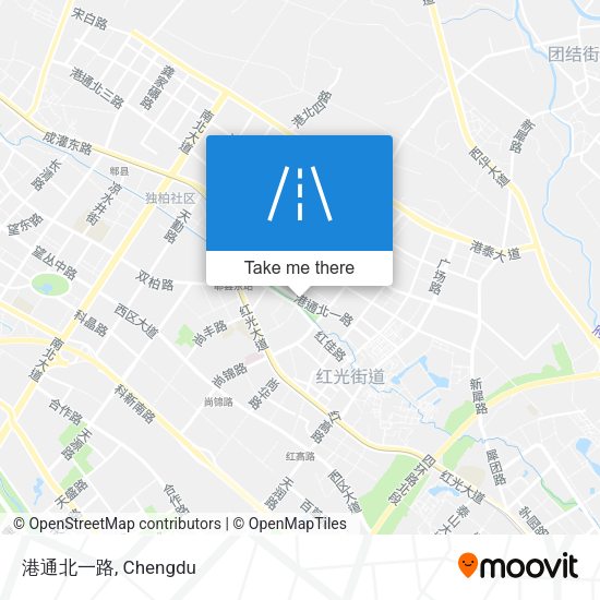 港通北一路 map