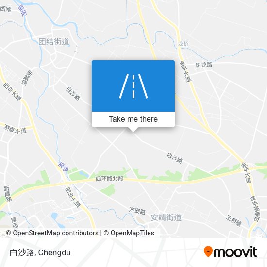 白沙路 map