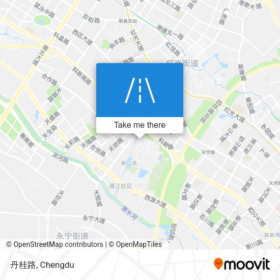 丹桂路 map
