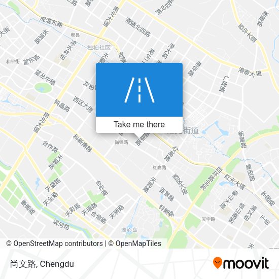 尚文路 map