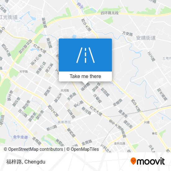 福梓路 map