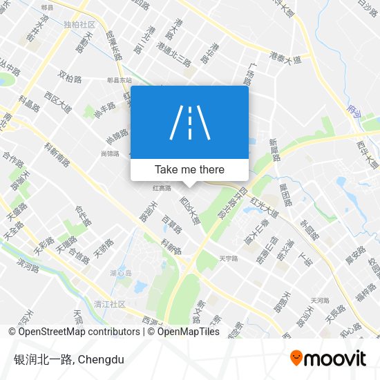 银润北一路 map