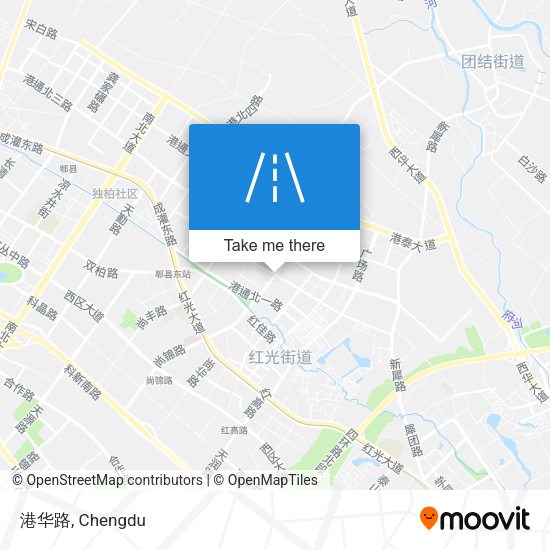 港华路 map