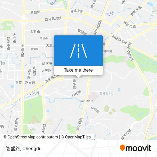 隆盛路 map
