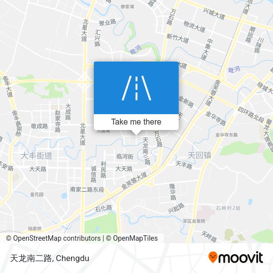天龙南二路 map