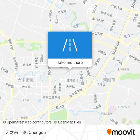 天龙南一路 map