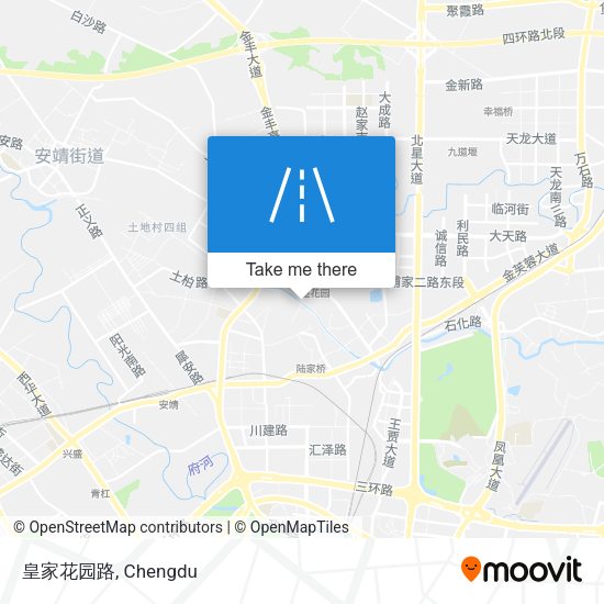 皇家花园路 map