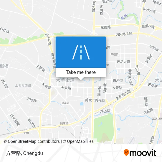 方营路 map