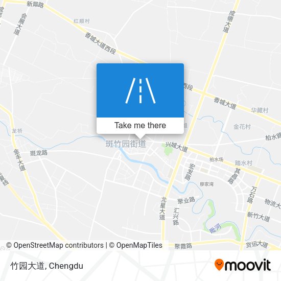 竹园大道 map