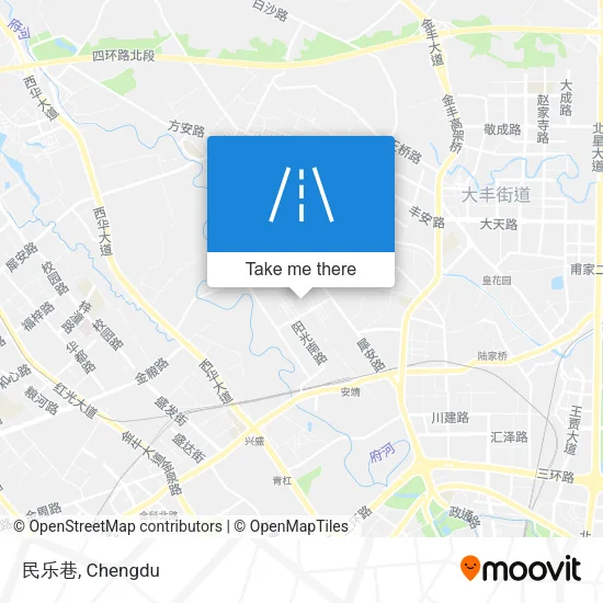 民乐巷 map
