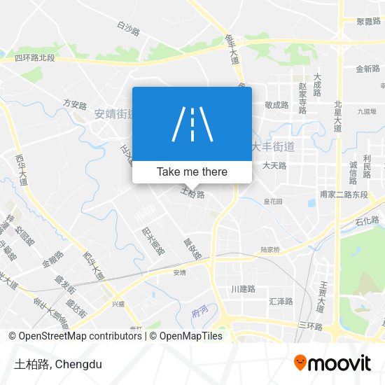 土柏路 map