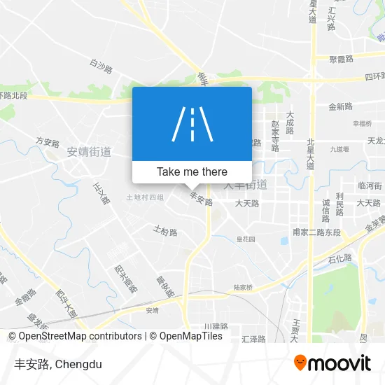 丰安路 map