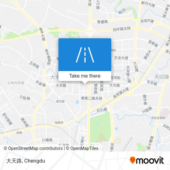 大天路 map