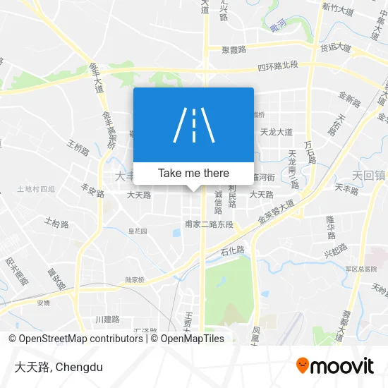 大天路 map