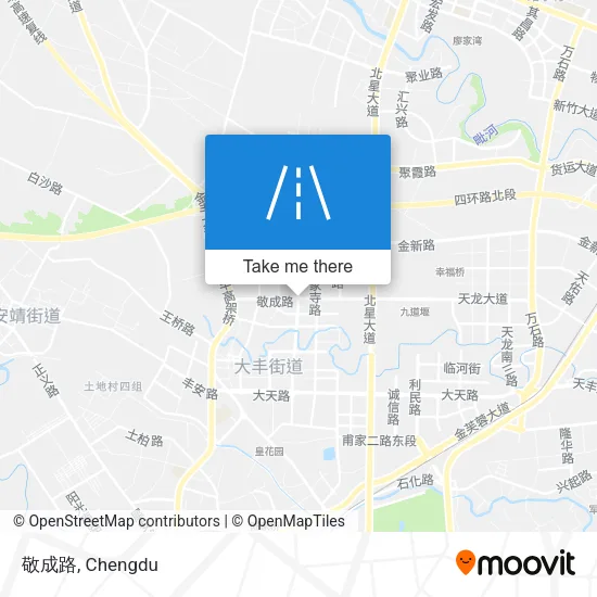 敬成路 map