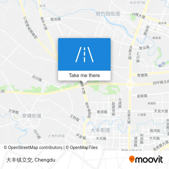 大丰镇立交 map