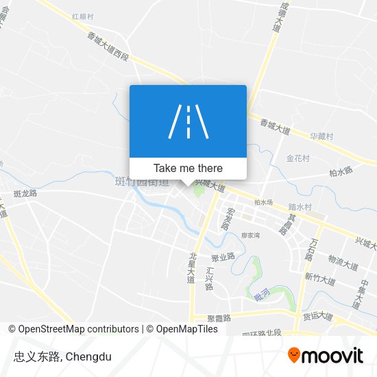 忠义东路 map